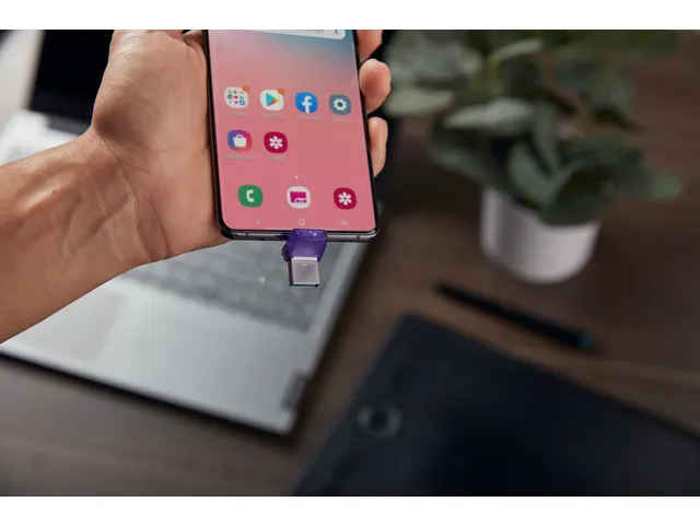 128GB DataTraveler microDuo 3C 200 MB/s dubbele USB-A + USB-C