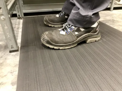 antivermoeidheidsmat,mat,HxLxB 10x2000x1200mm,vinyl,geribbeld,antislip