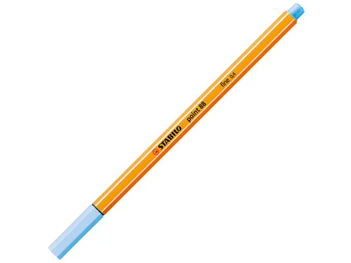 Fineliner STABILO point 88/11 fijn ijsblauw
