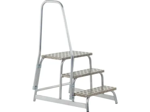 Leuning,V. Machine-Opstapje,Aluminium