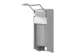 Distributeur savon et désinfectant 500ml Aluminium long levier