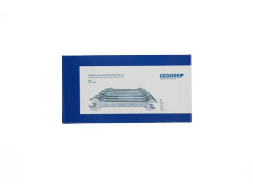 GEDORE 6-8dubbelsleutelset 8stuks 6-22mm