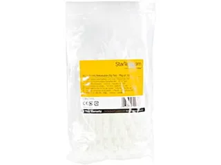 12cm Herbruikbare Kabelbinders wit nylon 100 stuks - 6