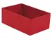 Inzetbak HxLxB 63x162x108mm Polystyreen Rood 50 stuks