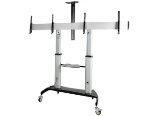 Dual TV Standaard op Wielen voor 37-60 Inch VESA TV's - 1