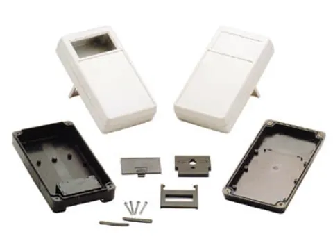 Draagbare Behuizing - Grijs 180x100x43mm - Open Display