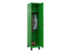 locker,HxBxD 1950x400x500mm,1vak,vak B 400mm,draaigrendel,voeten