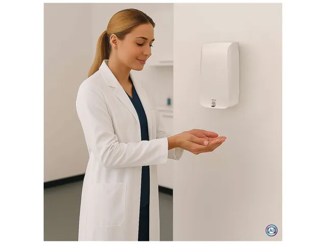 Desinfectiedispenser MAULcare 1 Liter Wit