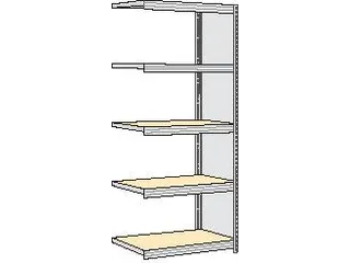 magazijnstelling,aanbouwveld,HxBxD 2000x875x426mm,vakl. 250kg - 1