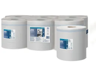 Poetspapier Tork M2 Advanced 1-laags 270m wit 473254 - 6