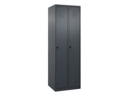 locker voor scheiding van kleding,HxBxD 1850x600x500mm,2vak