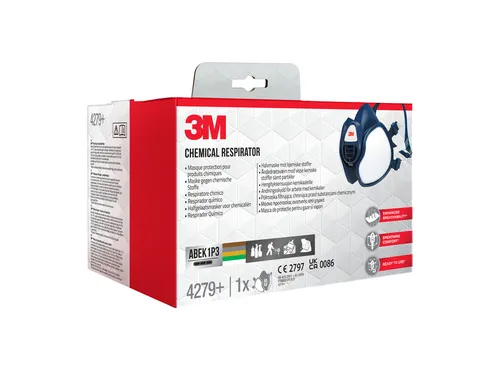 Masker 3M chemische stoffen FFABEK1 P3 D filters