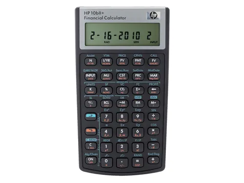 HP 10bII+ Financiële Rekenmachine