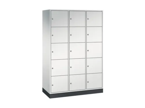 grootvolume-lockersysteem,RAL 7035,HxBxD 1950x1220x500mm,3x5vakken