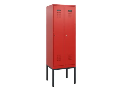 schoollocker,HxBxD 1950x600x500mm,2vak,vak B 300mm,cil.-slot