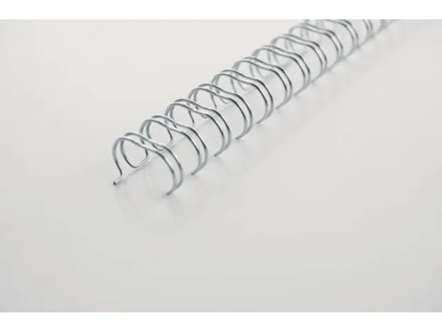 Draadrug GBC 8mm 34-rings A4 zilver 100stuks