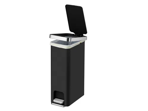 Hana Slim pedaalemmer 40 Liter Zwart