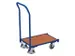 Platformwagen 250kg Laadvloer Hout 605x410mm Euronormbakken Duwbeugel