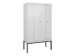 locker voor scheiding van kleding,HxBxD 2120x1200x500mm,4vak
