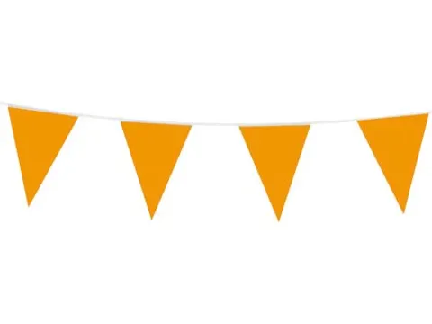 Vlaggenlijn 10 m oranje
