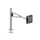 monitorarm,zuil/2-dlg. arm,m. tafelbevestiging,H 400mm,alu/kunststof