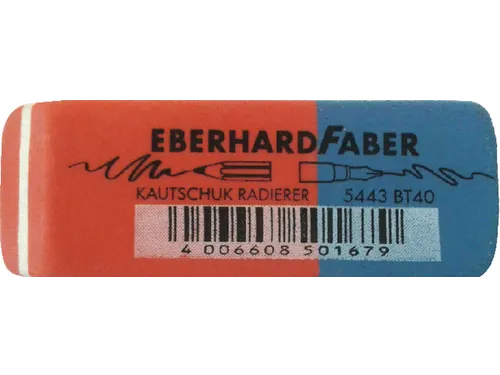 Gum Eberhard Faber EF-585443 potlood/inkt rood/blauw