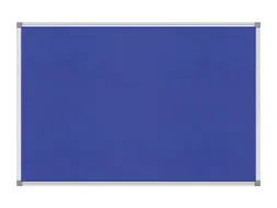 Prikbord MAULstandaard 90x180cm Textiel Blauw