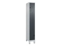 Z-garderobekast,HxBxD 1950x300x500mm,vak B 150/300mm,draaigrendel