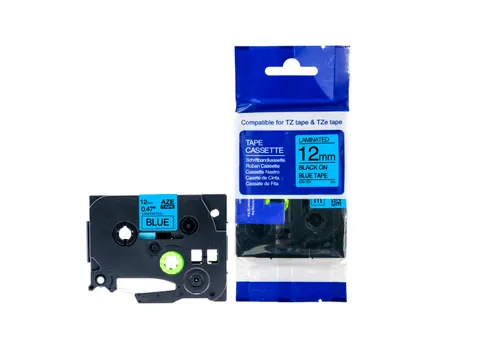 Labeltape Brother Compatible Tze-531 12Mm Zwart Op Blauw