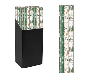 Geschenkpapier Kerst Luxe 70cmx2m assorti - 1