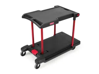 Multifunctionele Servicewagen Rubbermaid 181kg zwart rood - 1