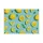 Placemat 45x32cm PVC Lemon 6 Stuks
