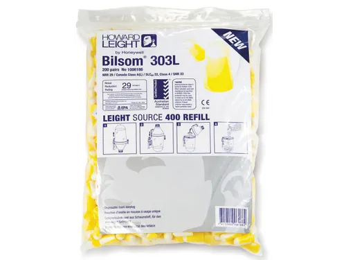 Howard Leight Bilsom 303L oordoppen navulling à 200 paar - L