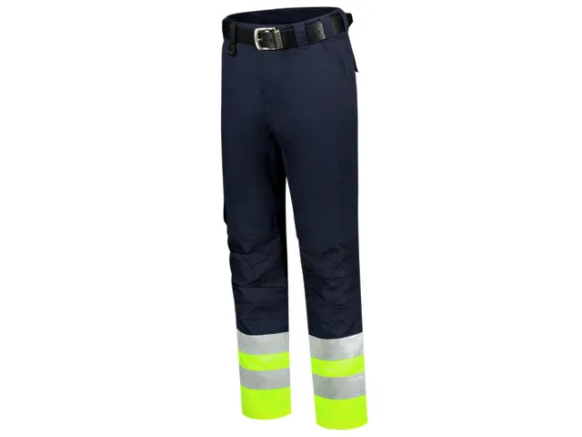 Tricorp 503012 Werkbroek High Vis fluor geel/navy maat 22