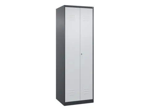 locker voor scheiding van kleding,HxBxD 1850x600x500mm,2vak