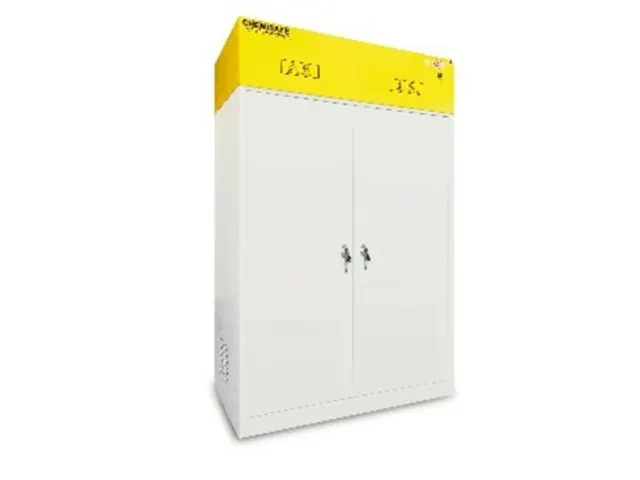 Opbergkast cytostatica CS106H dichte deuren 1900x1140x600 mm