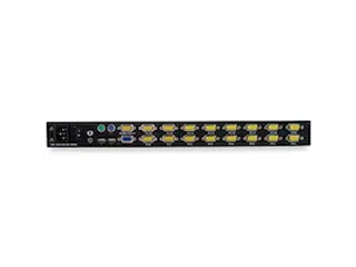 16 port KVM Rack Console met 1,8m Lange Kabels 17 inch Lcd - 4