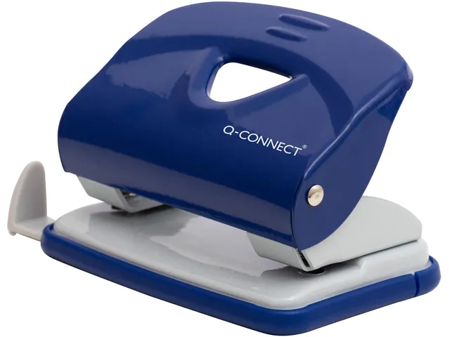 Q-CONNECT Medium Duty perforator Metaal 2-gaats 20 vel Blauw