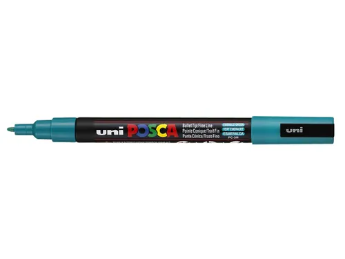 Verfstift Posca PC3M Fijne punt 0,9-1,3mm Emeraldgroen