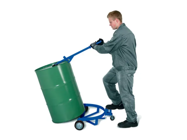 Vatencaddy,Draagverm. 250Kg,1X200L Vat,Platform Open