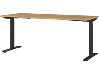 Elektrisch ihv bureau,HxBxD 720-1200x1800x800mm,blad Grandson-eiken - 1