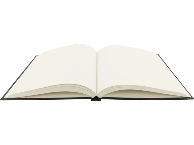 Carnet Kangaro A5 blanco, couverture de lin, 80 feuilles140 grs blanc