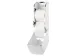 Support 2 rouleaux papier toilette plastique PQDuoPlus