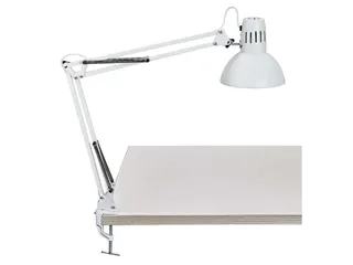 Bureaulamp MAUL Study tafelklem excl.LED lamp E27 wit - 4