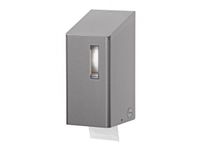 Toiletpapierdispenser RVS Anti Finger voor 2 doprollen Toiletpapier