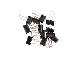 Papierklem MAUL 215 foldback 16mm capaciteit 5mm zwart 12 stuks - 5