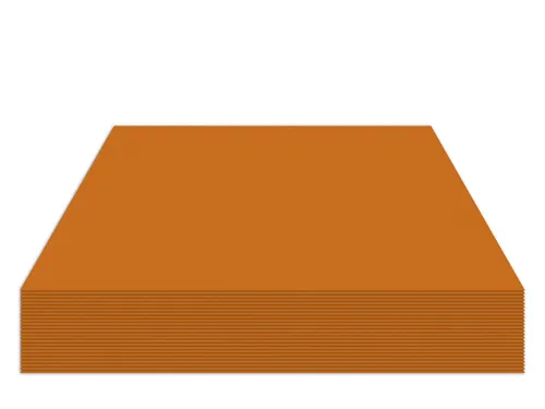 Fotokarton Kangaro 50x70cm 300gr oranje pak 25 vel