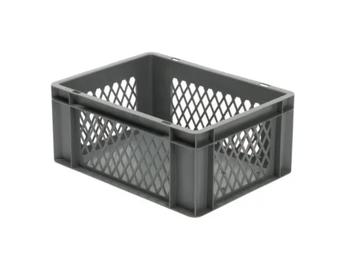 Euronorm-Stapelbak 15l H X L X B 175x400x300mm Grijs