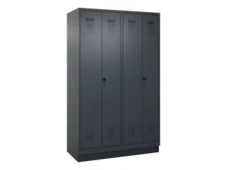 PBM-locker,HxBxD 1950x1200x500mm,4vak,vak B 300mm,draaigrendel - 2