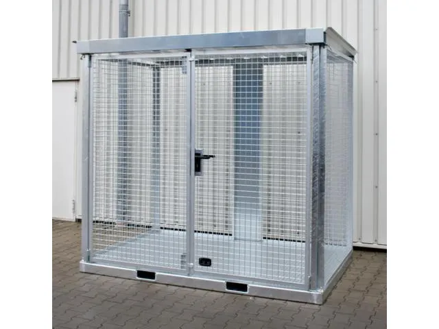 cabine pour bouteilles de gaz,p. 60xbouteille Ø 230mm